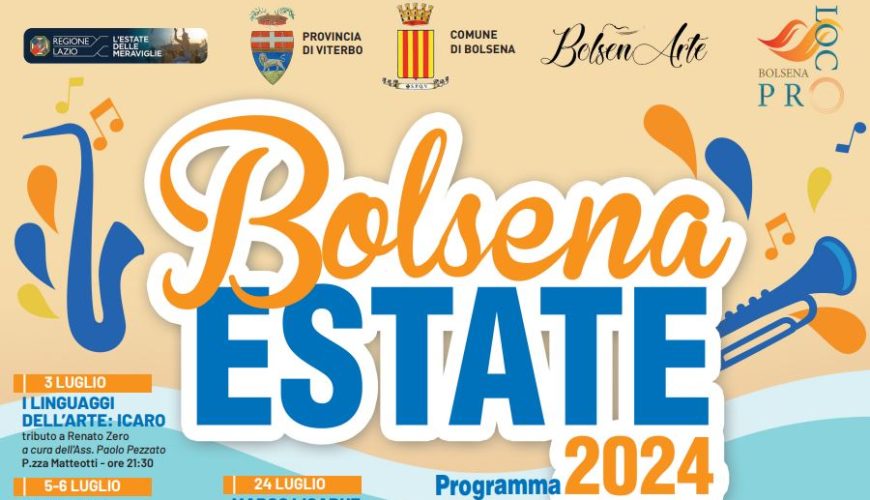 Programma estivo 2024 Bolsena