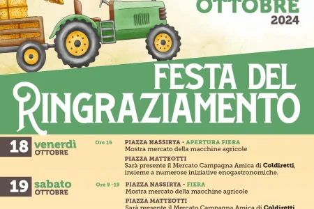 Festa del ringraziamento 2024